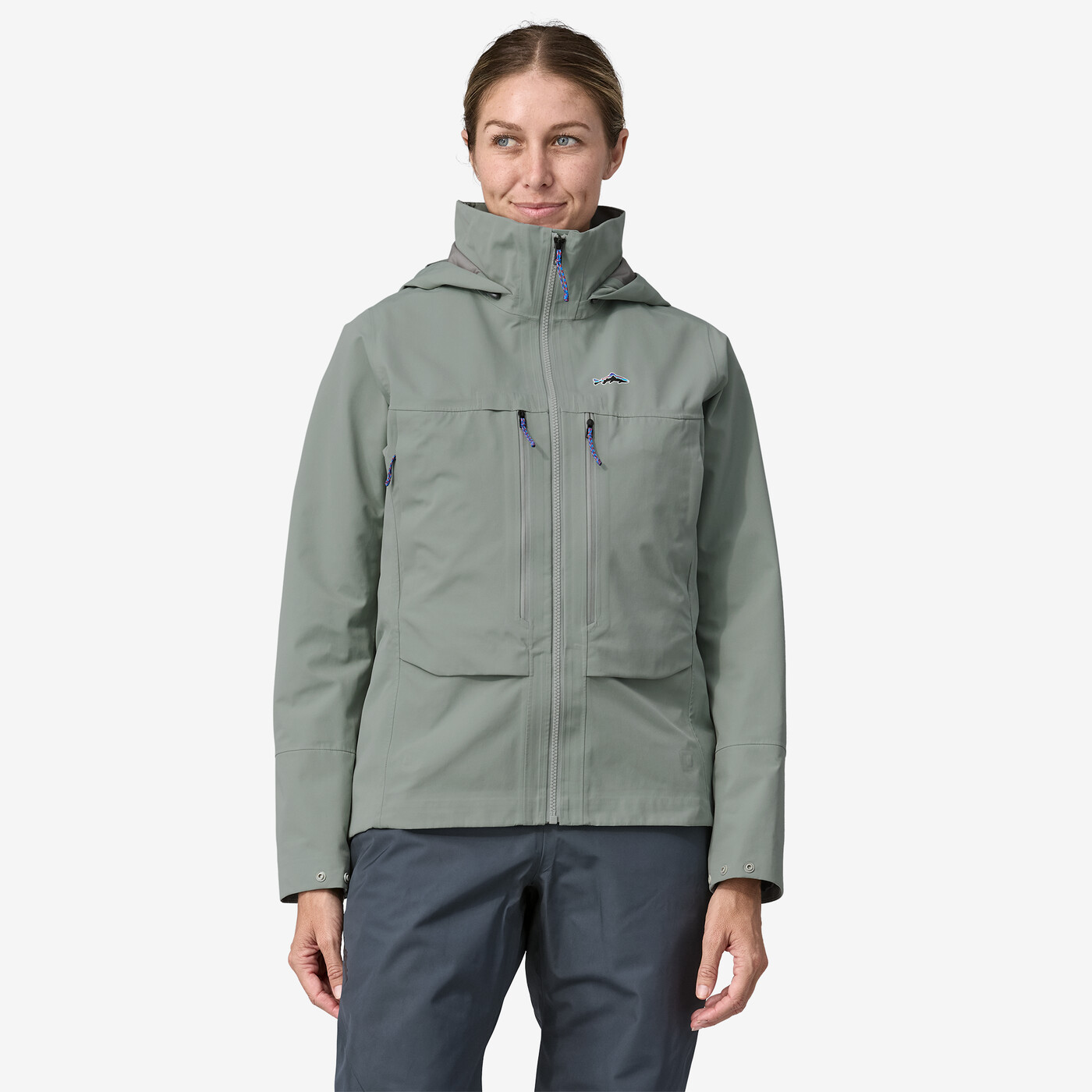 Patagonia Dámská bunda Swiftcurrent® Wading Jacket - River Rock Green, vel. XS