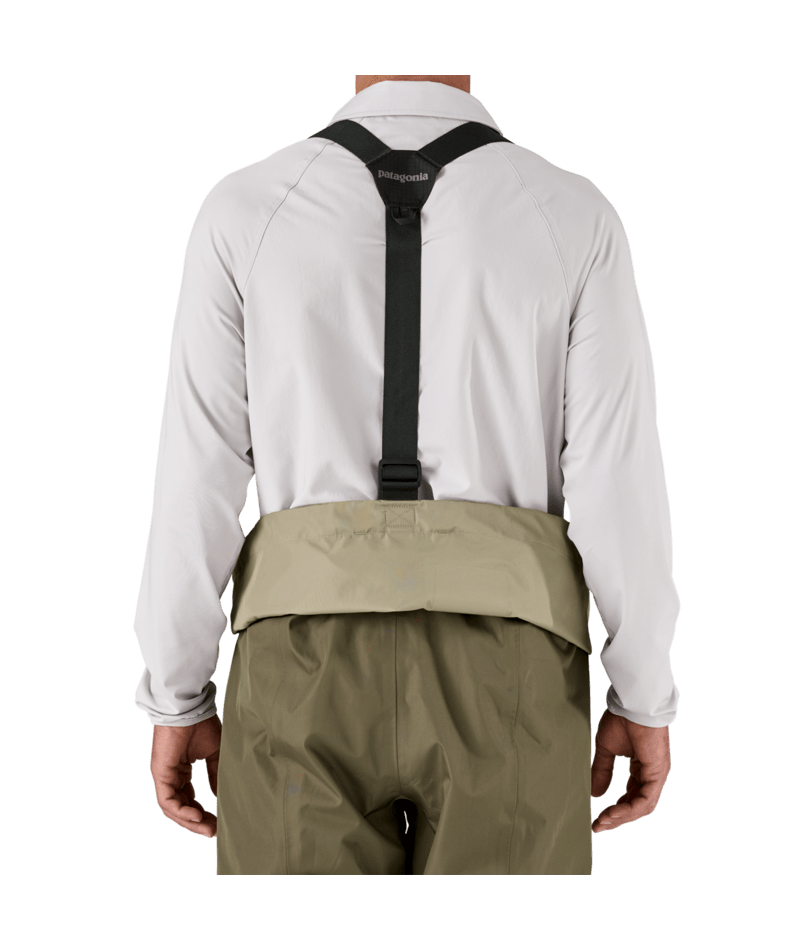 Patagonia Pánské brodící kalhoty Swiftcurrent Traverse Zip Front Waders - River Rock Green, vel. 2RM