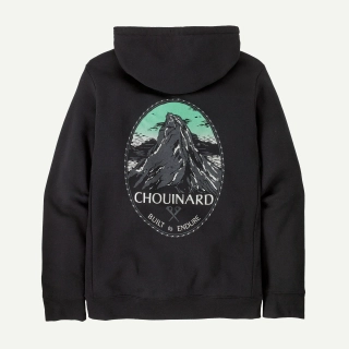 Patagonia Mikina Chouinard Crest Uprisal Hoody, Black