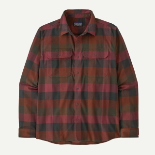 Patagonia Pánské košile Canyonite Flannel Shirt, Trail Rider: Sequoia Red