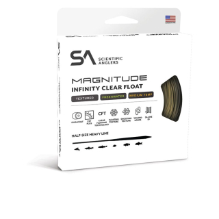 Scientific Anglers Muškařská šňůra Magnitude Infinity Buckskin/10' Clear Tip