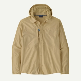 Patagonia Pánská mikina River Rambler Hybrid Sun Hoody, Nautilus Tan