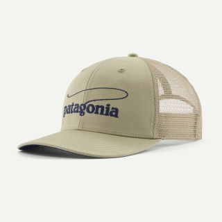 Patagonia Kšiltovka Take a Stand Trucker Hat, Casting Logo: Weathered Stone