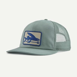 Patagonia Kšiltovka Flying Fish Relaxed Trucker Hat, Cover Green