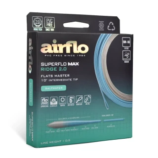Airflo Muškařská šňůra Superflo Max Ridge 2.0 Flats Master Intermediate Tip WF