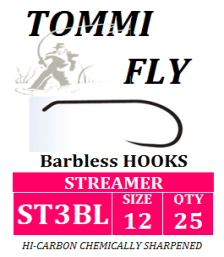 BLST - streamerové háčky - vel. 12