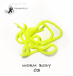 SQUIRMY WORMY - žlutá