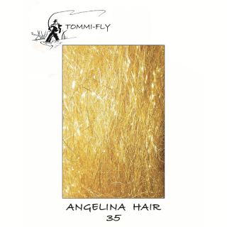 ANGELINA HAIR - metalická zlatá
