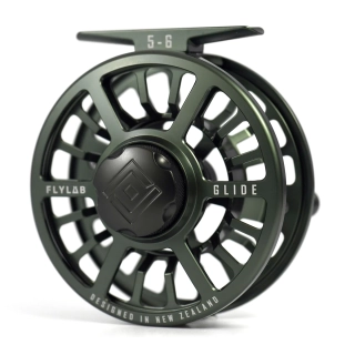 FlyLab Muškařský naviják Glide, Olive - aftma 5/6
