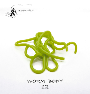 SQUIRMY WORMY - olivová