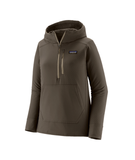 Patagonia Dámská mikina R2® CrossStrata - Marlow Brown