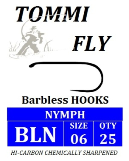 BLN - nymfové háčky - vel.06