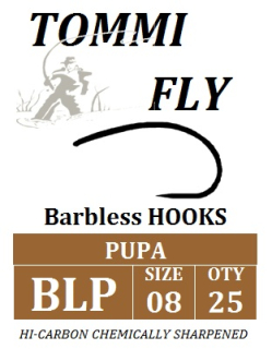 BLP - pupové háčky - vel.08