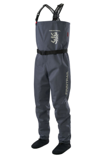 FINNTRAIL Brodící kalhoty Waders Timber Darkgrey - vel. M