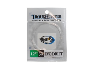 Trout Hunter EVO Drift Leader 12ft 6X - 0,128 mm