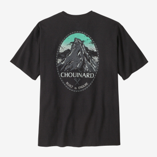 Patagonia Pánské tričko Chouinard Crest Pocket Responsibili-Tee®, Ink Black - vel. XXL