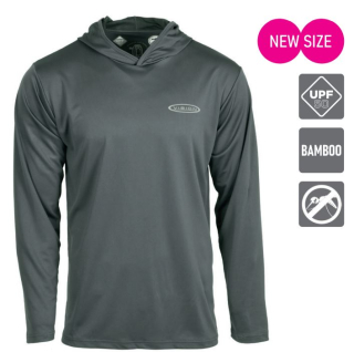 VISION Funkční tričko BAMBOO UV LS Shirt - Ash, vel. XXL
