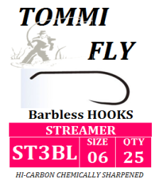 BLST - streamerové háčky - vel. 04