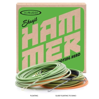 Vision Střelná hlava HAMMER Skagit heads - floating - 26 g