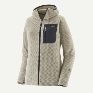 Patagonia Dámská mikina R1® Air Fleece Full-Zip, Wool White - vel. XL