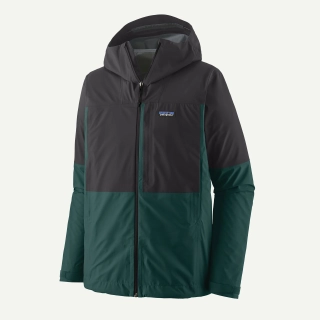 Patagonia Pánská bunda Boulder Fork Rain Jacket - Cascade Green, vel. M