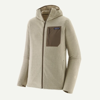 Patagonia Pánská mikina R1 Air Full-Zip Hoody, Pelican - vel. XXL