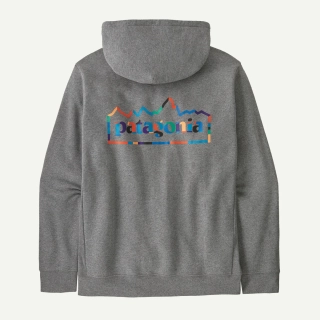 Patagonia Mikina Unity Fitz Uprisal Hoody, Gravel Heather - vel. XL