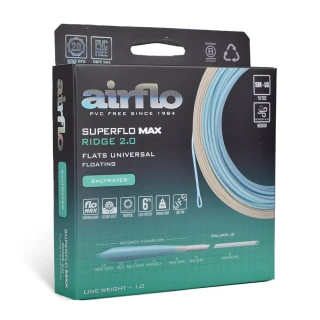 Airflo Muškařská šňůra Superflo Max Ridge 2.0 Flats Universal Floating - AFTMA #9