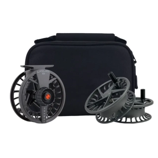 WATERWORKS LAMSON Muškařský naviják s cívkami Liquid S 3-Pack, Smoke - AFTMA #2/3/4