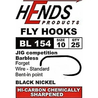 HENDS Muškařský háček Competition jig BL 154 - vel. 08